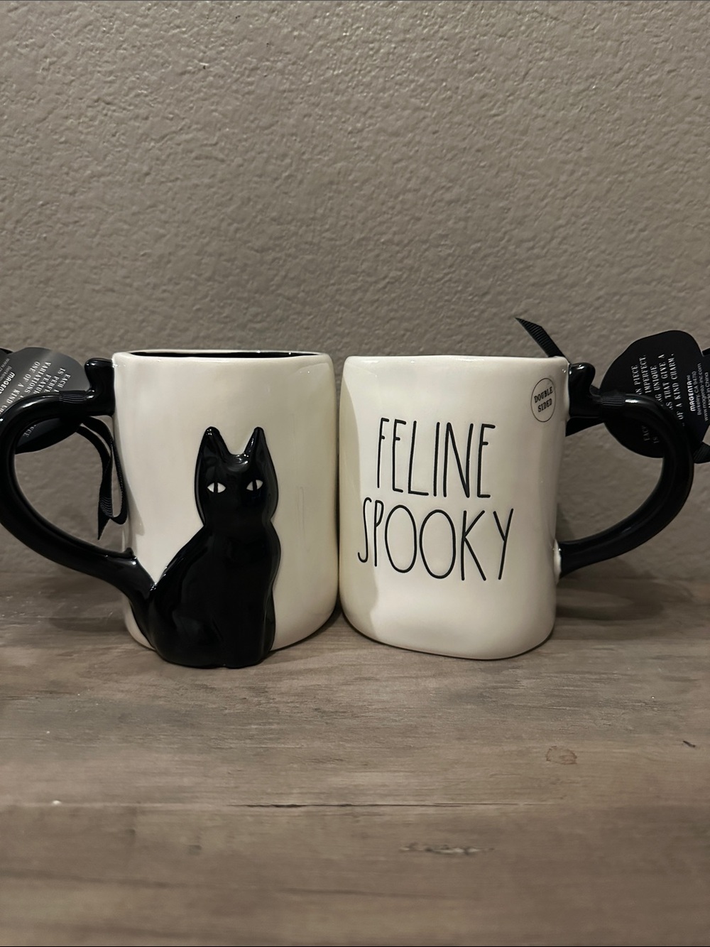 Rae Dunn Feline Spooky Cat Mug